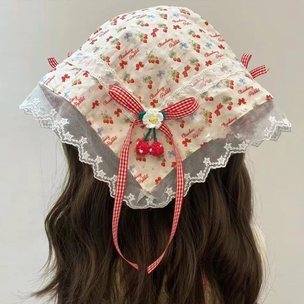 Women Accessories Photos - متعدد الألوان الدانتيل فراشة عقال الأزهار