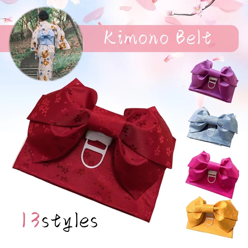 Women'S Kimono Accessories - النمط الياباني كيمونو أوبي مشد حزام
