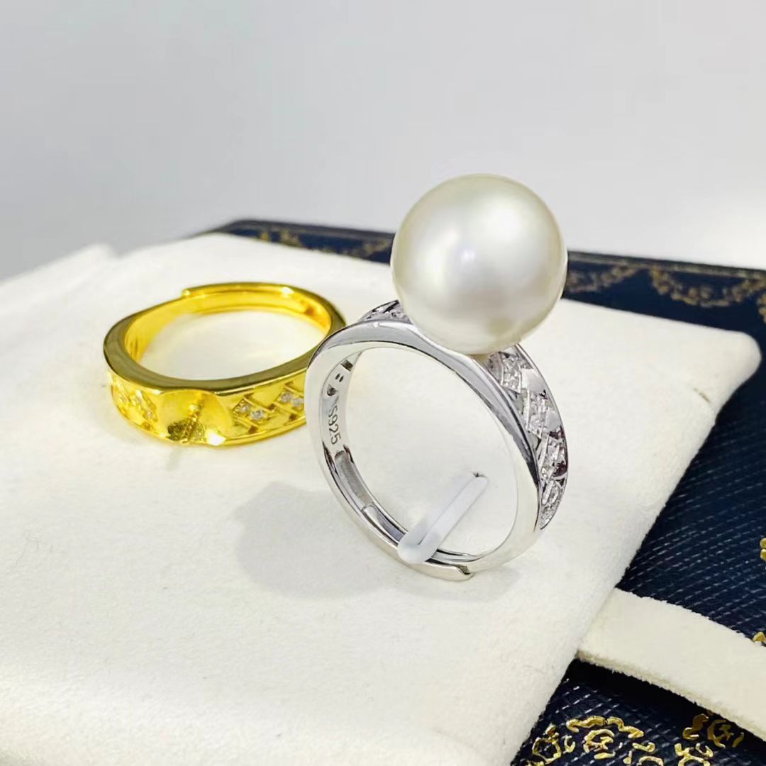 Ring Set Adjustable - الجملة S925 فضة قابل للتعديل حلقة