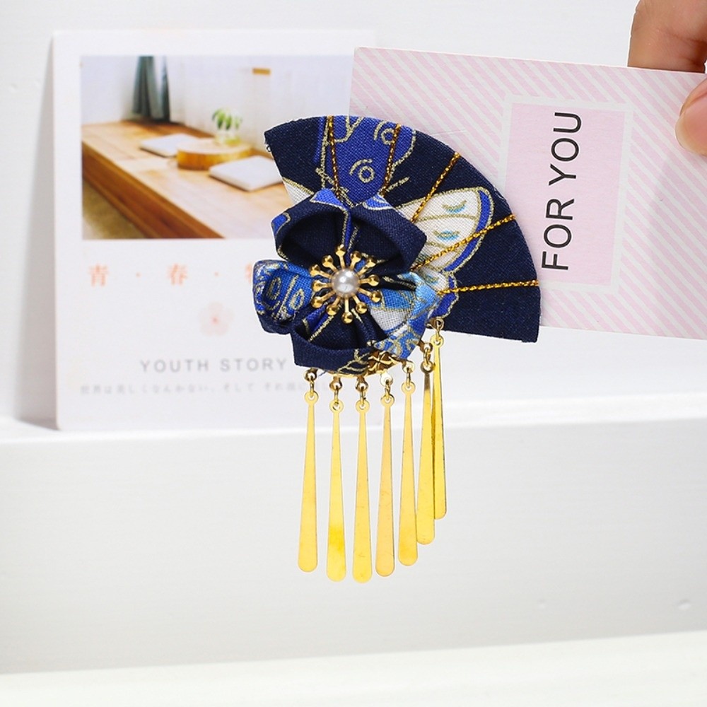 دبوس شعر نسائي بتصميم زهرة الل - مراجعة Women'S Kimono Accessories وسعره