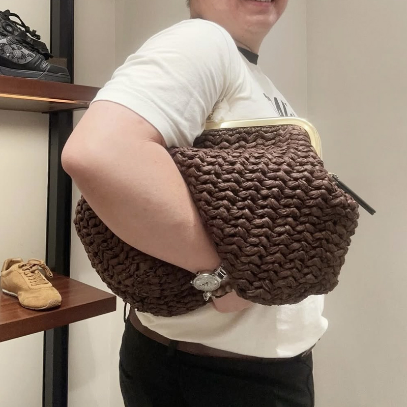 حقائب شاطئ من القش بإطار قفل ي - مراجعة Women'S Accessories Purse وسعره
