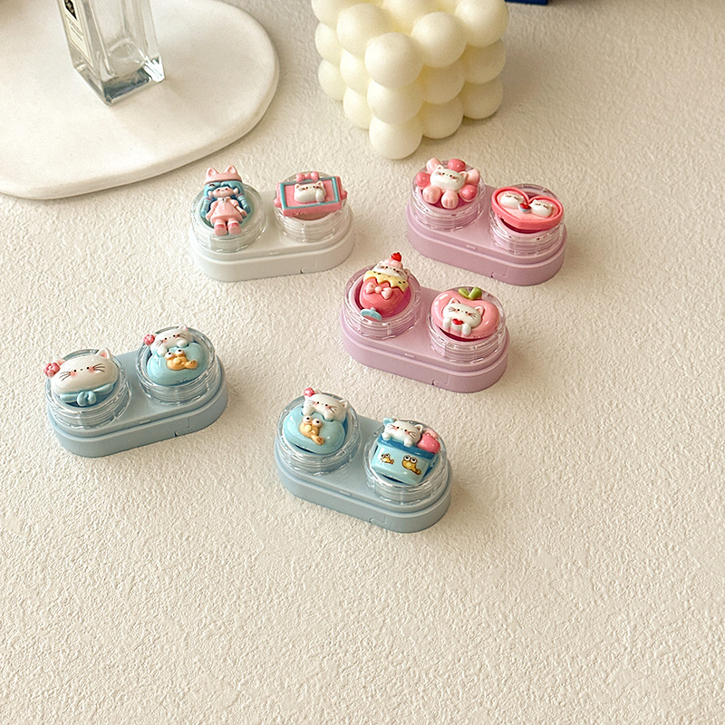 حافظة عدسات لاصقة بتصميم قطة ك - مراجعة Women Accessories Drawer وسعره