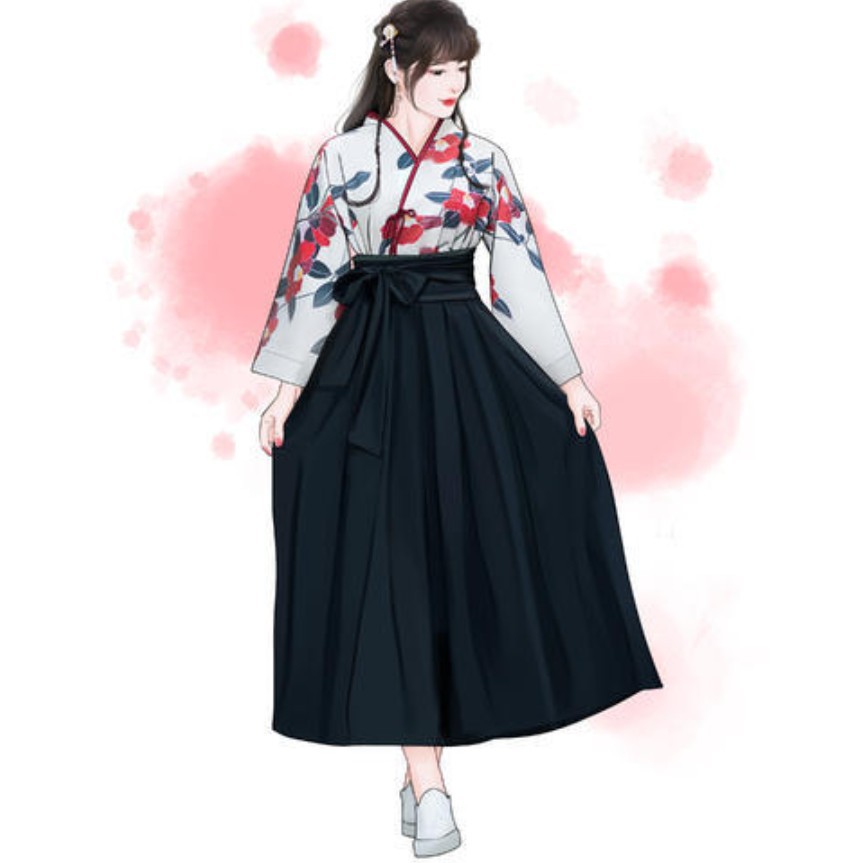 فستان عتيق مطبوع عليه زهور للن - مراجعة Women'S Kimono Accessories وسعره