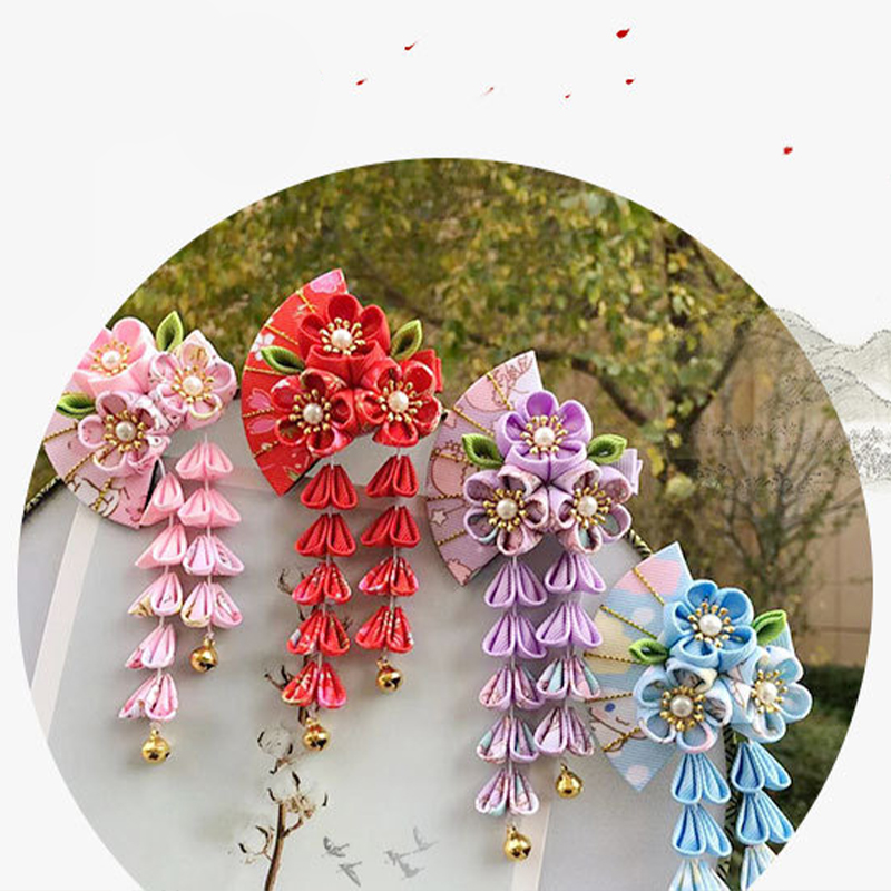 النمط الياباني دبوس الشعر النس - مراجعة Women'S Kimono Accessories وسعره