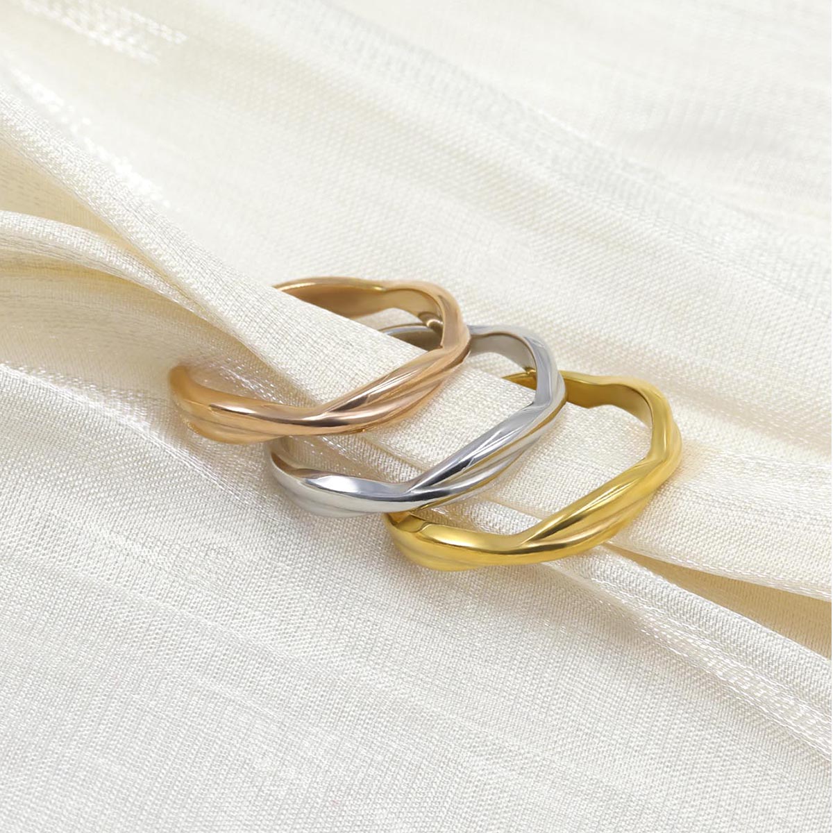 خاتم قدم نسائي من الفولاذ المق - مراجعة Ring Set Adjustable وسعره