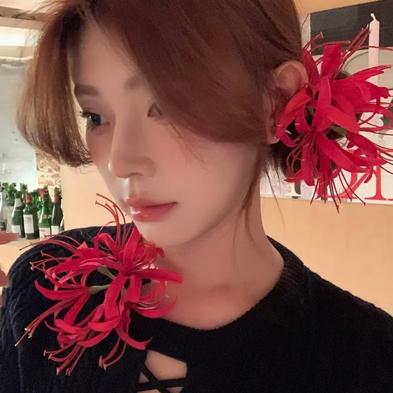 ● مشبك شعر بتصميم زهرة رقيقة ل - مراجعة Women Accessories Photos وسعره