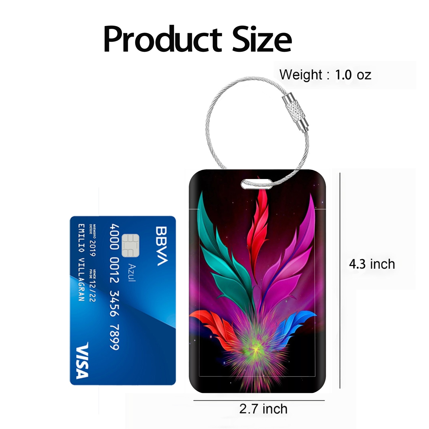 عرض خاص: بطاقة أمتعة أعمال بتص - مراجعة Women Accessories Business Name وسعره