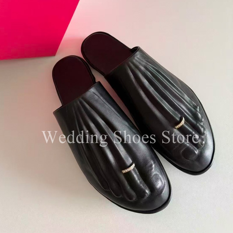 الأزياء الجدة مصمم نمط النعال  - مراجعة Women Accessories Trending وسعره