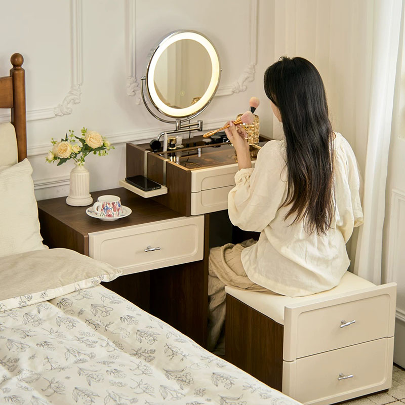 طاولة تجميل عصرية للنساء مع مر - مراجعة Women Accessories Drawer وسعره