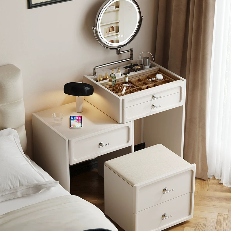 طاولة تجميل عصرية للنساء مع مر - مراجعة Women Accessories Drawer وسعره