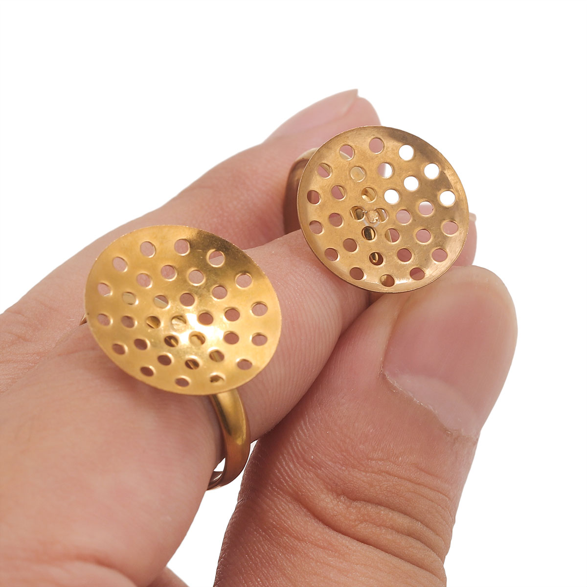 10 قطعة/الوحدة الفولاذ المقاوم - مراجعة Ring Set Adjustable وسعره