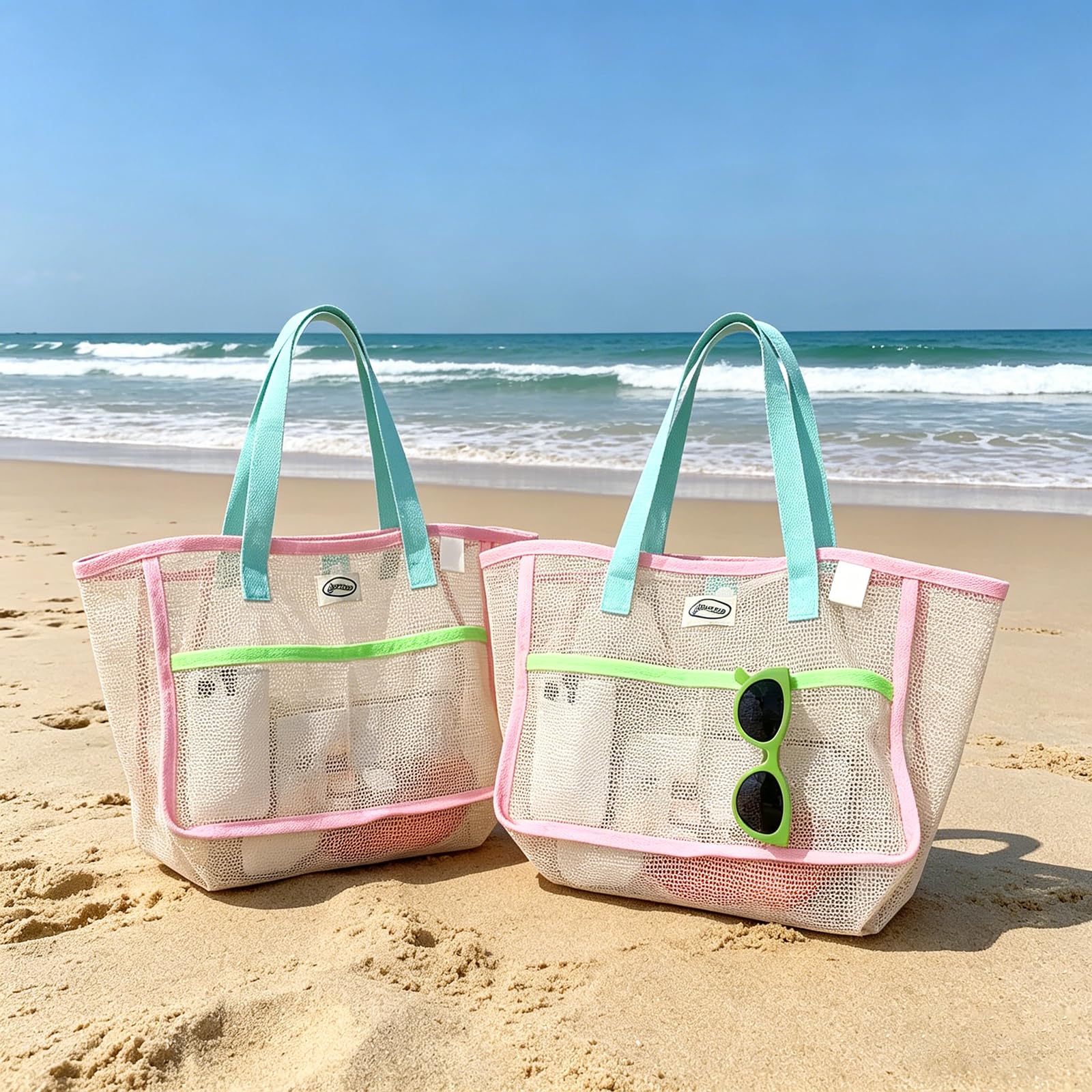 حقائب شاطئ نسائية ملونة قابلة  - مراجعة Women Accessories Bag وسعره