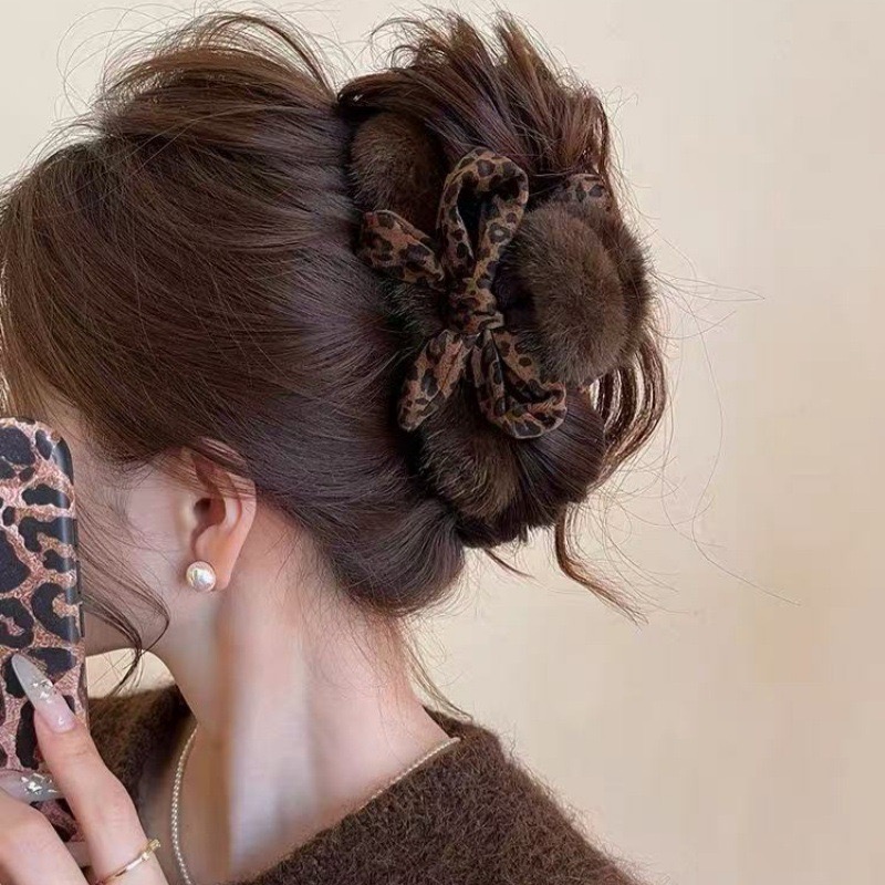1 قطعة الراقية ليوبارد طباعة ا - مراجعة Women'S Winter Accessories Set وسعره
