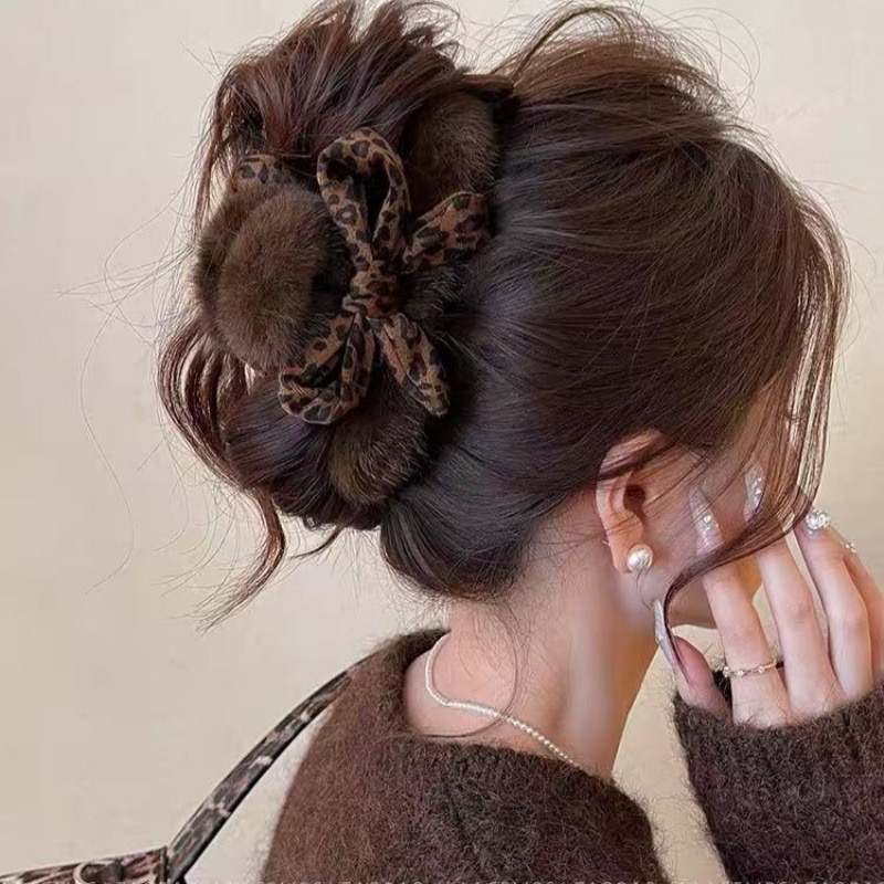 1 قطعة الراقية ليوبارد طباعة ا - مراجعة Women'S Winter Accessories Set وسعره