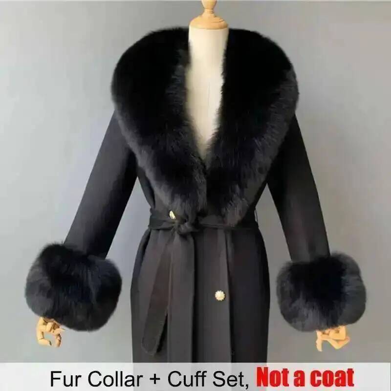 الفراء الحقيقي طوق والأصفاد مج - مراجعة Women'S Winter Accessories Set وسعره