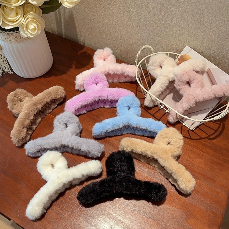 ربيع شتاء فو الفراء مشبك شعر أ - مراجعة Women'S Winter Accessories Set وسعره