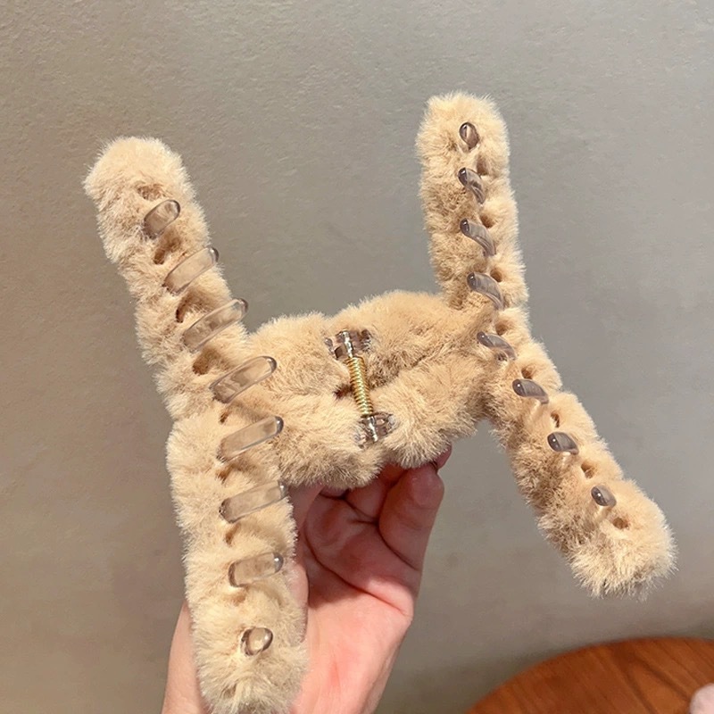 ربيع شتاء فو الفراء مشبك شعر أ - مراجعة Women'S Winter Accessories Set وسعره
