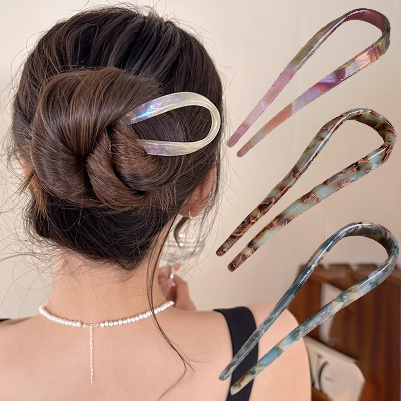 دبابيس شعر على شكل حرف U من ال - مراجعة Women Accessories Aesthetic وسعره