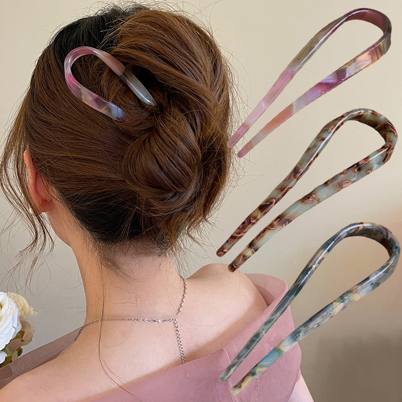 دبابيس شعر على شكل حرف U من ال - مراجعة Women Accessories Aesthetic وسعره