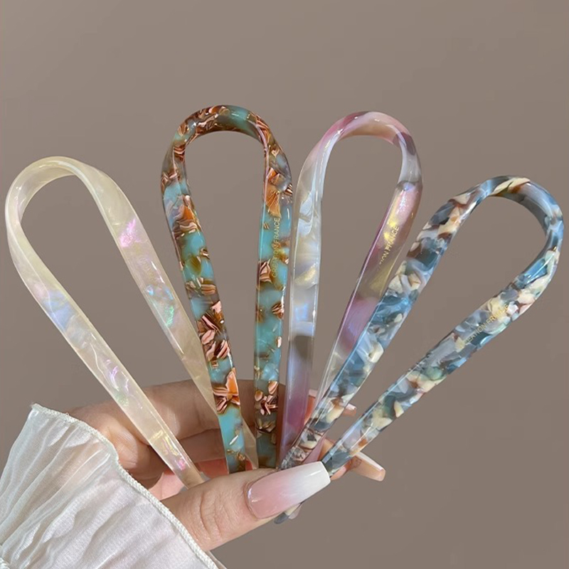 دبابيس شعر على شكل حرف U من ال - مراجعة Women Accessories Aesthetic وسعره