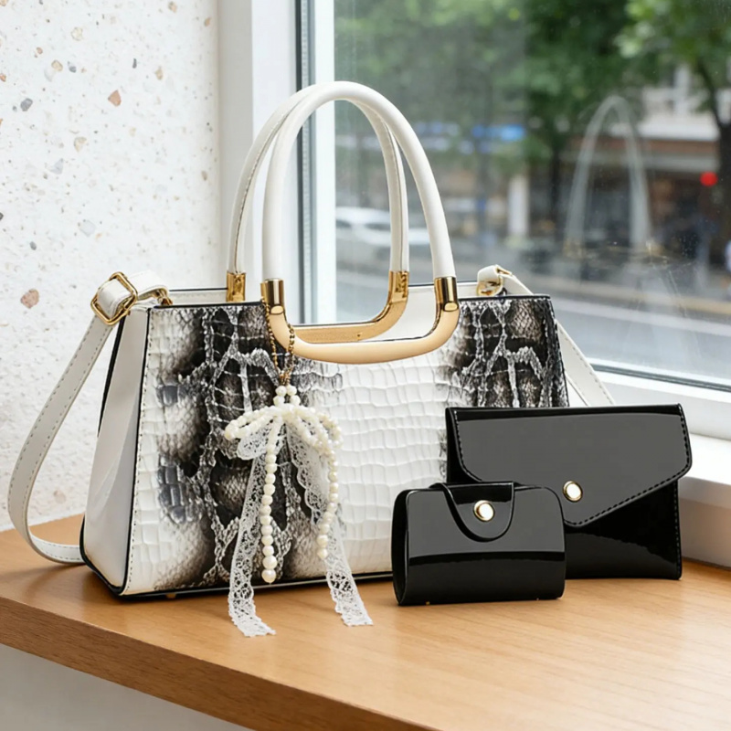 مجموعة حقائب يد نسائية، حقيبة  - مراجعة Women Accessories Bag وسعره