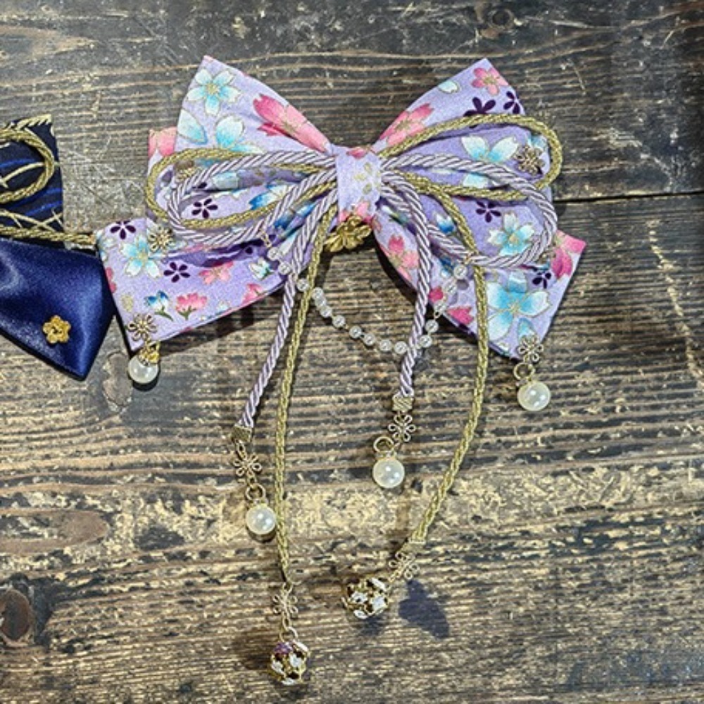مشبك شعر على شكل فيونكة بنمط ي - مراجعة Women'S Kimono Accessories وسعره