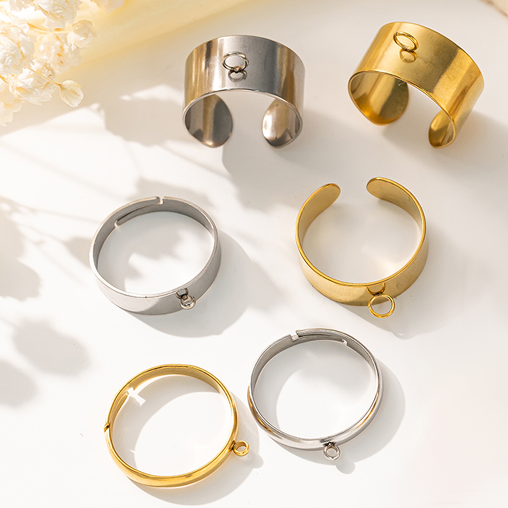 5 قطعة/الوحدة الفولاذ المقاوم  - مراجعة Ring Set Adjustable وسعره