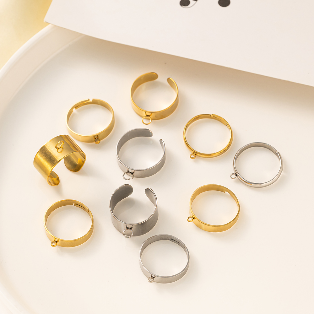 5 قطعة/الوحدة الفولاذ المقاوم  - مراجعة Ring Set Adjustable وسعره