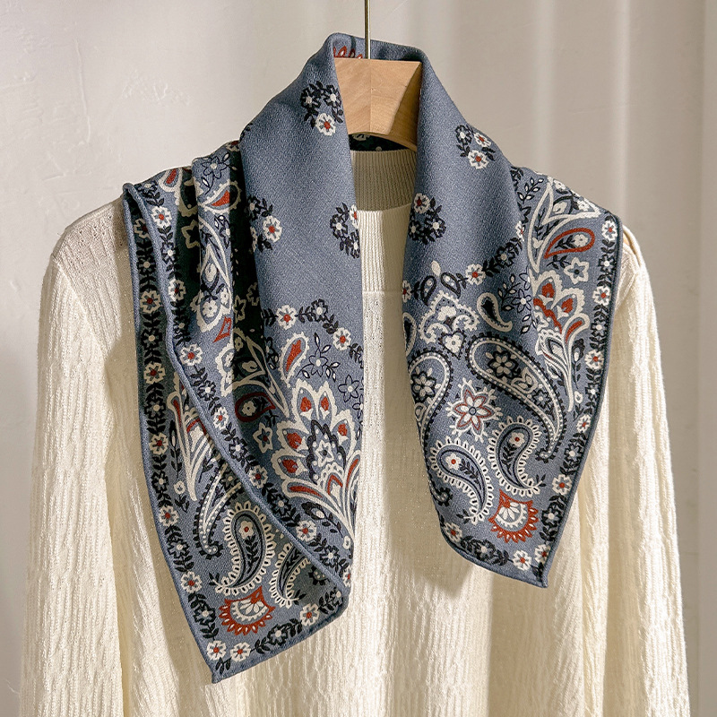 70% الصوف 30% وشاح حريري النسا - مراجعة Women'S Winter Accessories Set وسعره