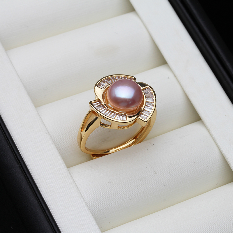 خواتم لؤلؤ المياه العذبة الطبي - مراجعة Ring Set Adjustable وسعره