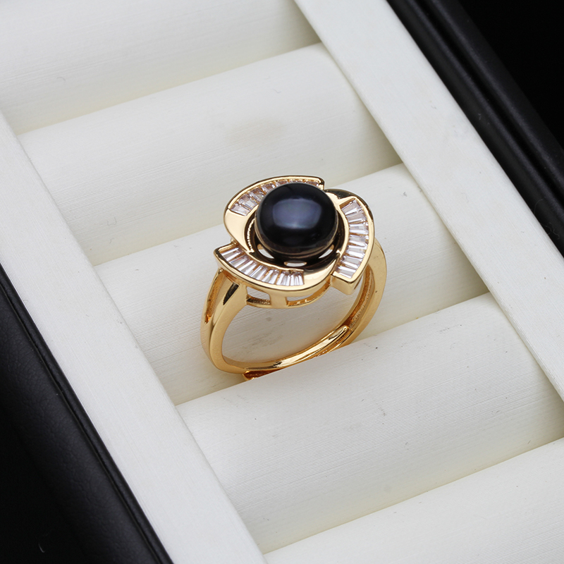 خواتم لؤلؤ المياه العذبة الطبي - مراجعة Ring Set Adjustable وسعره