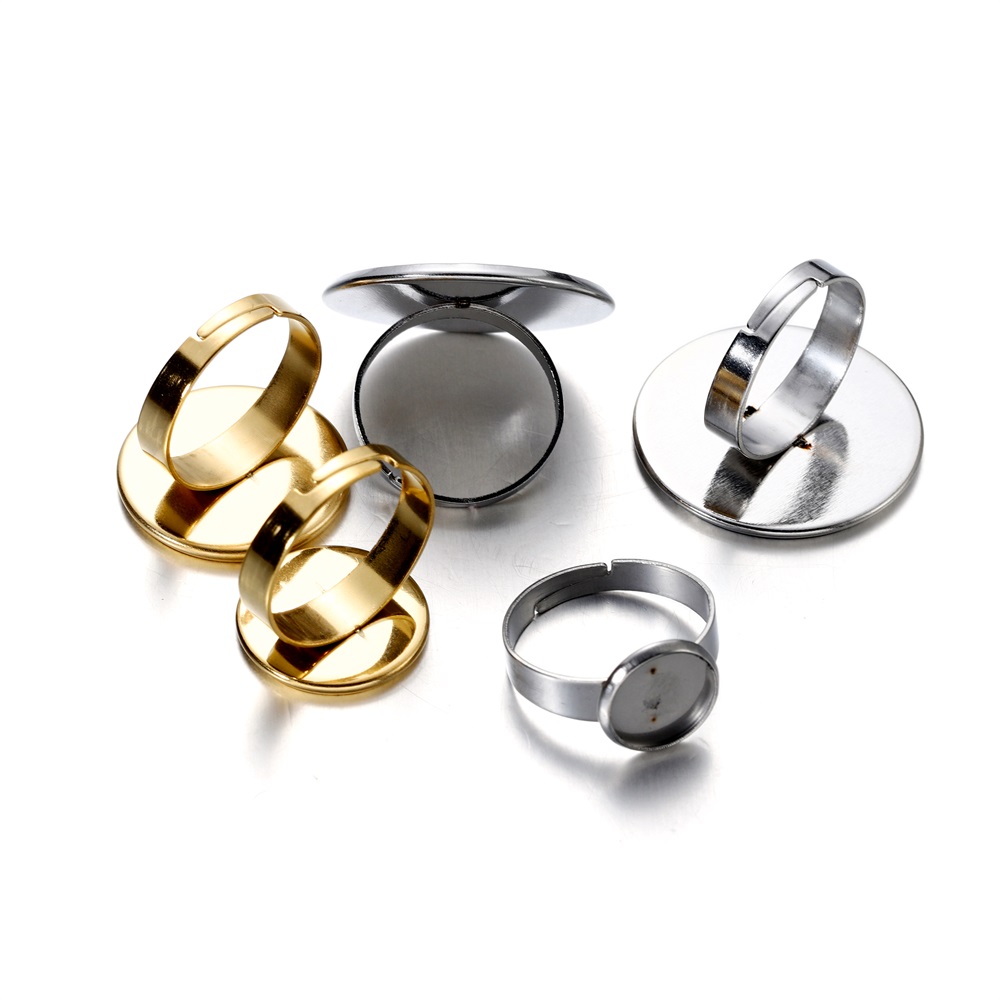 10 قطع من قواعد الخواتم القابل - مراجعة Ring Set Adjustable وسعره
