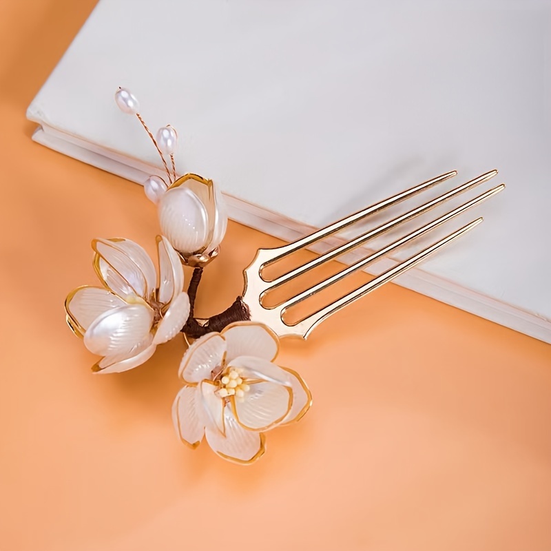مشط شعر على الطراز الصيني بتصم - مراجعة Women Accessories Aesthetic وسعره